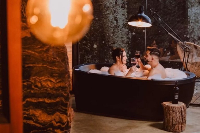 Cabana Carcará - com hidromassagem @caradecaochales
