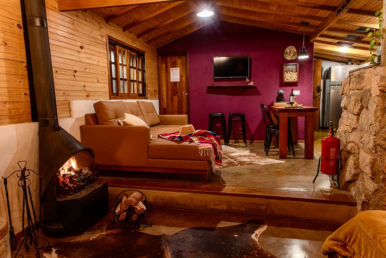 Cabana Lobo Guará - com banheira de hidromassagem