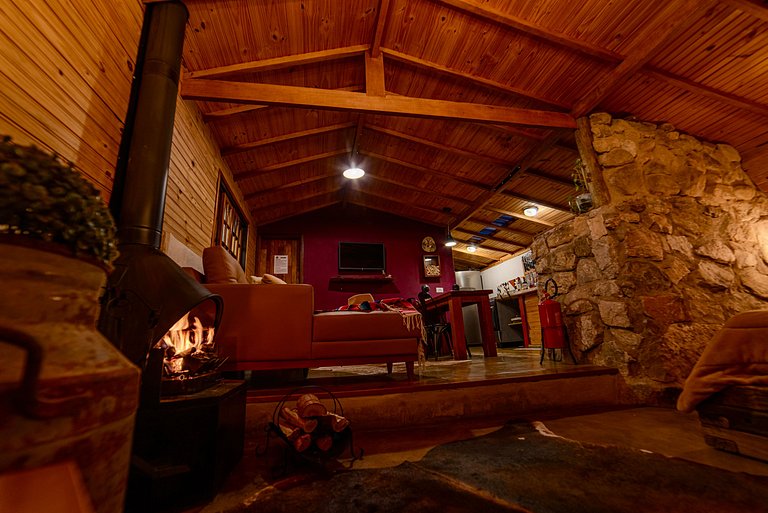Cabana Lobo Guará - com banheira de hidromassagem