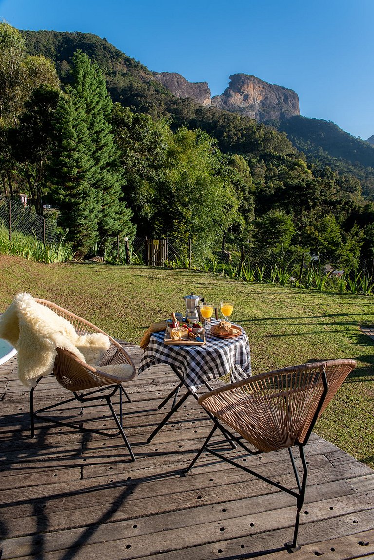 Cabana Lobo Guará - com banheira de hidromassagem
