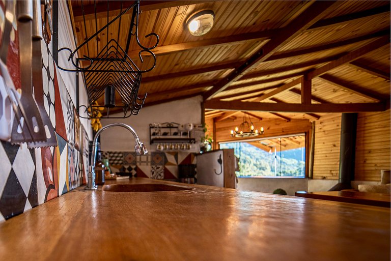 Cabana Lobo Guará - com banheira de hidromassagem
