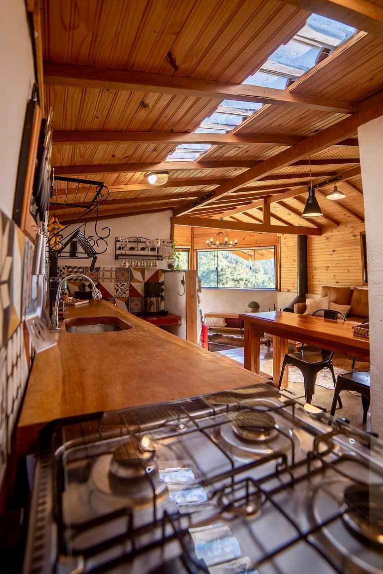 Cabana Lobo Guará - com banheira de hidromassagem