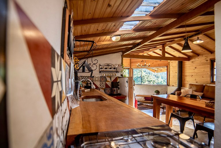 Cabana Lobo Guará - com banheira de hidromassagem
