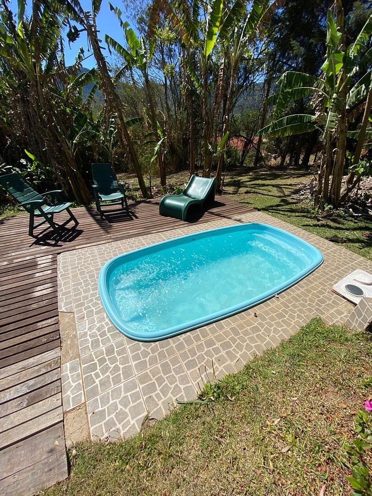 Cabana Catuaí piscina privativa TerroirMantiqueira