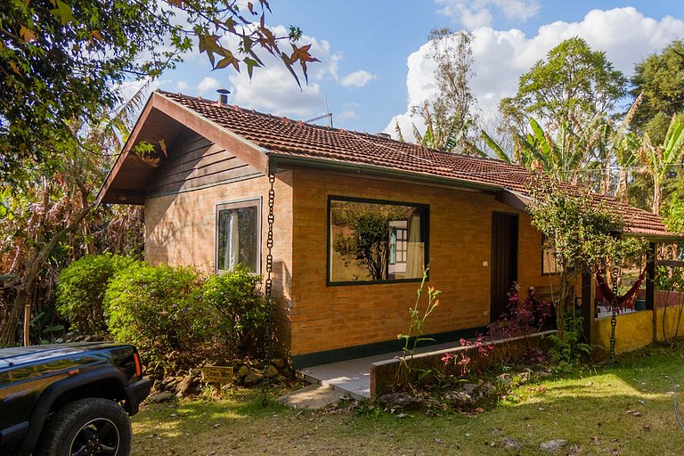 Cabana Catuaí - banheira hidromassagem e piscina