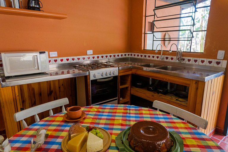 Cabana Catuaí - banheira hidromassagem e piscina
