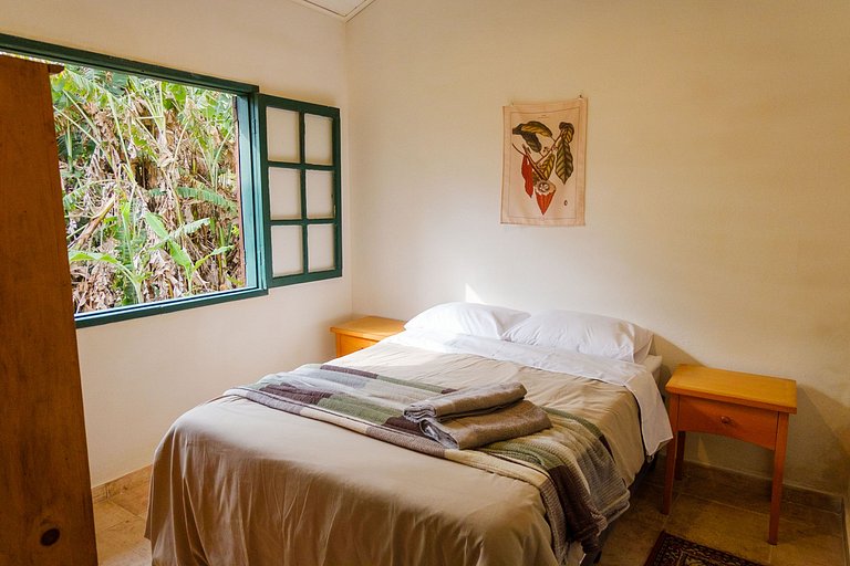 Cabana Catuaí - banheira hidromassagem e piscina
