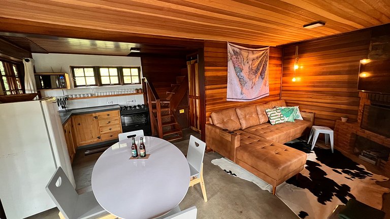 Chalé São Bernardo - com banheira de hidromassagem