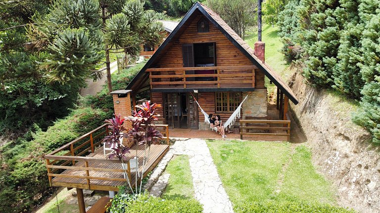 Chalé São Bernardo - com banheira de hidromassagem