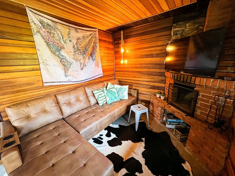 Chalé São Bernardo - com banheira de hidromassagem