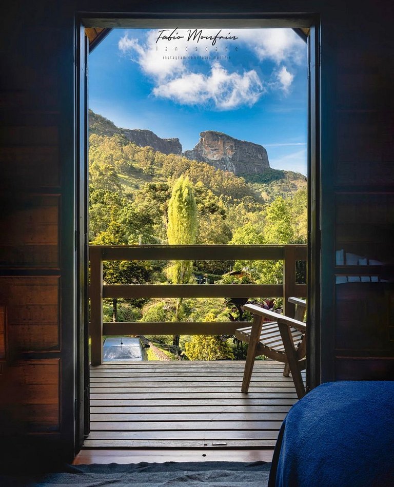 Chalé São Bernardo - com banheira de hidromassagem