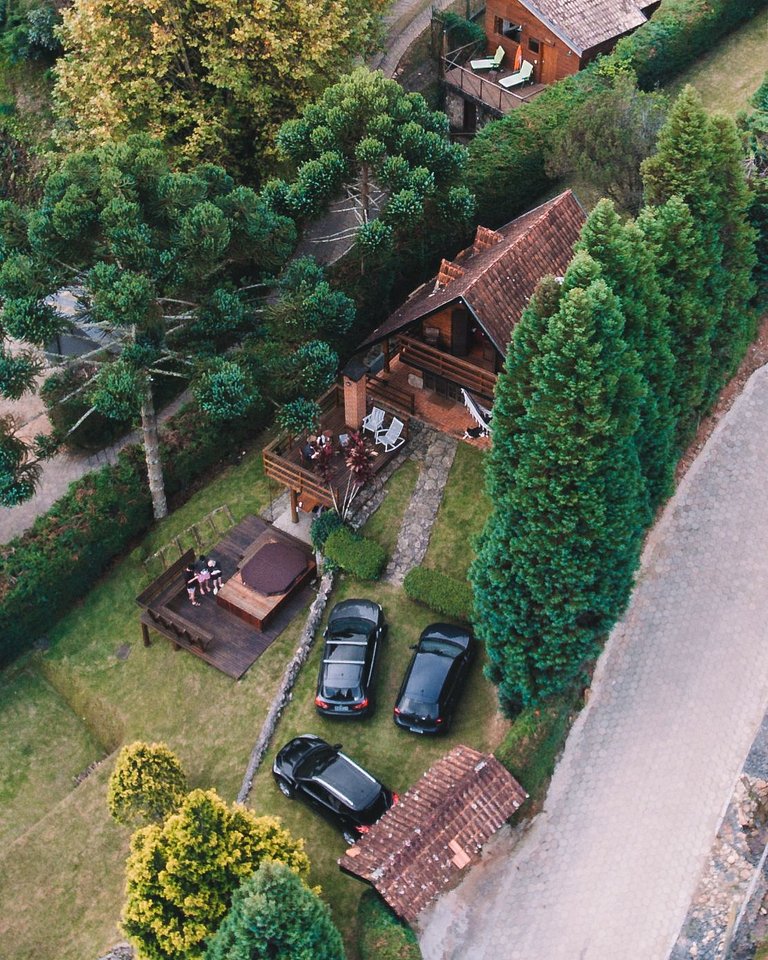 Chalé São Bernardo - com banheira de hidromassagem