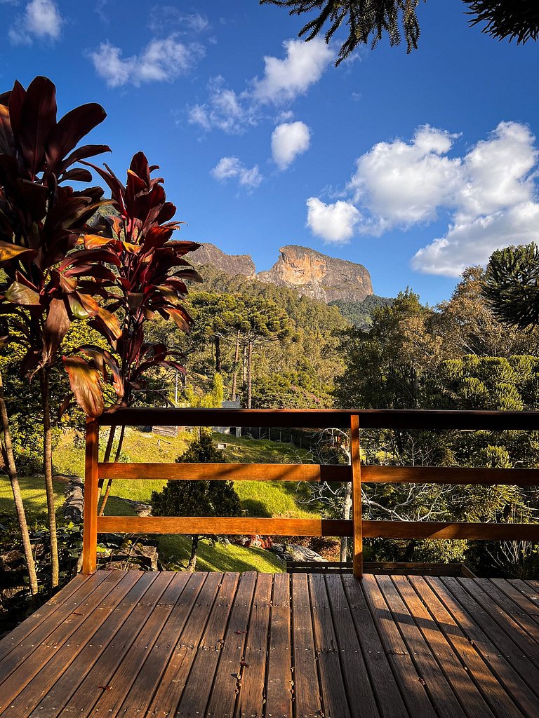 Chalé São Bernardo - com banheira de hidromassagem