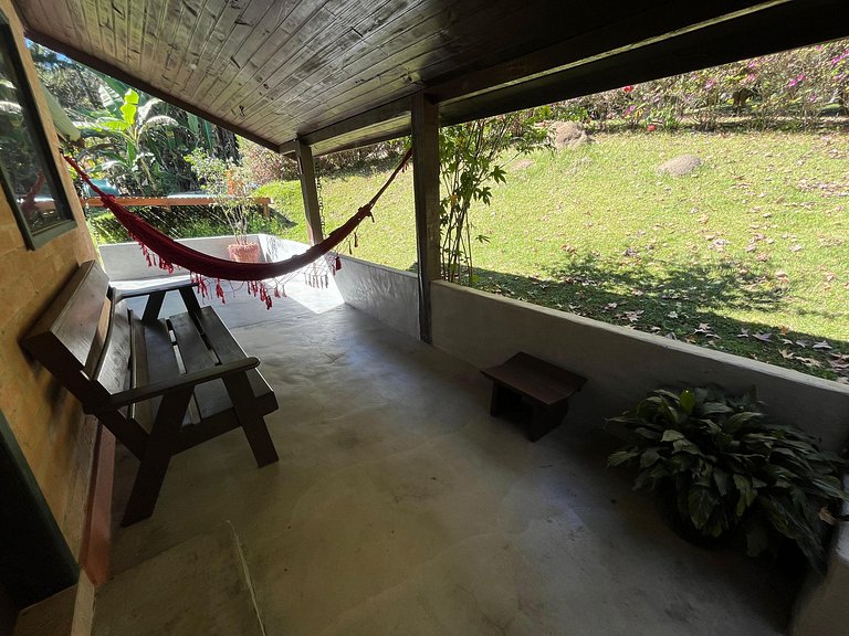 Cabana Catuaí - banheira hidromassagem e piscina