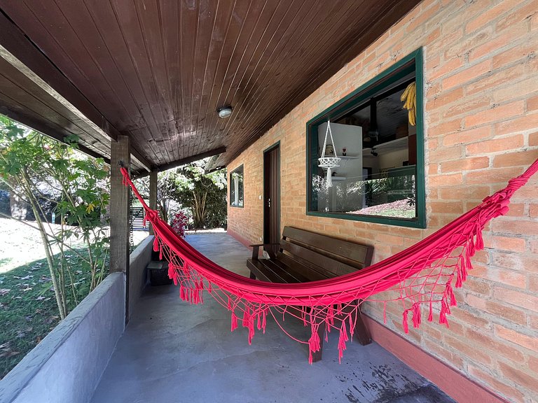 Cabana Catuaí - banheira hidromassagem e piscina